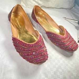 Vintage Matt Bernson Sequined Ballet Flats